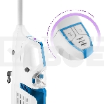 Пылесос вертикальный паровой Kitfort KT-556 белый, питание от сети, 1700 Вт, уборка сухая/паром, пылесборник 0.4 л, фото4