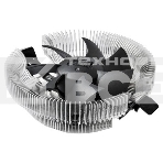 Кулер PCCooler E80 серебристый 75мм алюминий 2200rpm 22db 3-pin 65W, фото 1