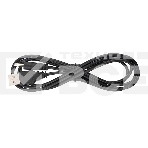 Кабель USB штекер - DC разъем питание 1,4х3,4 мм, спираль 1,5 метра Rexant, фото3