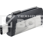 Флеш диск Sandisk 64Gb Ultra Dual SDDDC2-064G-G46 USB3.0 серый/узор, фото8