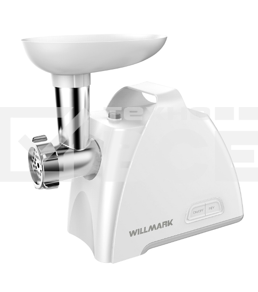 Мясорубка Willmark WMG-2083W (2200Вт, 2 решётки.,реверс,гар.2 года,белый)