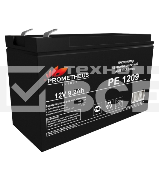 Батарея для ИБП Prometheus Energy PE 1209 12В 9.2Ач