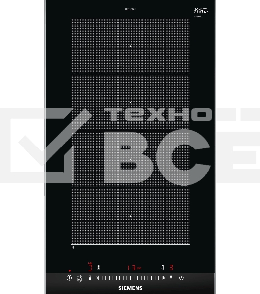 Варочная поверхность Siemens EX375FXB1E черный