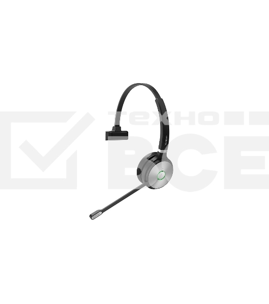 Гарнитура беспроводная Yealink WH62 Mono UC черный