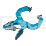 Струбцина Gross 20805 клещеобразная пластиковый корпус храповый механизм жесткой фиксации 4''/100м, фото8