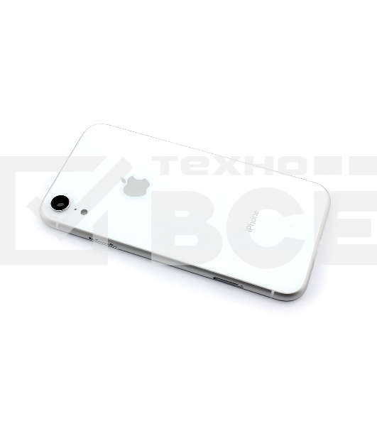 Задняя крышка (корпус) в сборе с рамкой для Apple iPhone XR белый