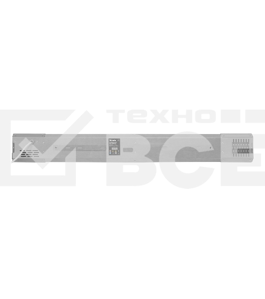 Инфракрасный обогреватель MTX IH-800, серебристый, 800 Вт, 8 м2, кабель с вилкой 1,8 м