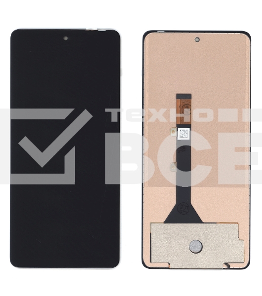 Дисплей для Infinix Note 30 Pro (X678B) в сборе с тачскрином черный TFT