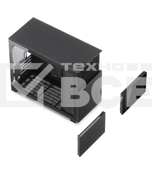 Компьютерный корпус JONSBO Computer Case D31 Standard secondary screen version black