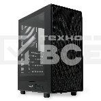 Компьютерный корпус без блока питания HSPD M510, Mesh Mid Tower, черный, TG, 0.5 SPCC, no fans ATX, mATX, mITX 180/280/160мм 1x2.5', 1x3.5', 7xPCI 1xUSB-A 3.0, 1xUSB-A 1.0 517x277x418мм, фото19