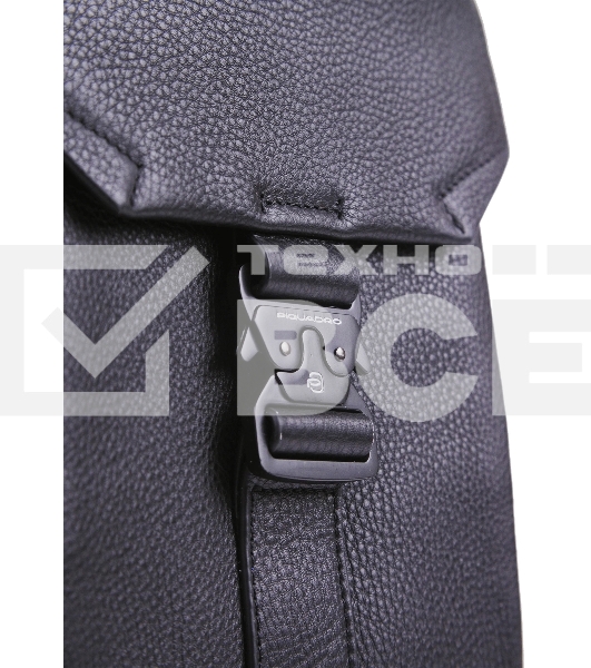 Рюкзак слинг мужской Piquadro Than CA6616S135/N черный кожа