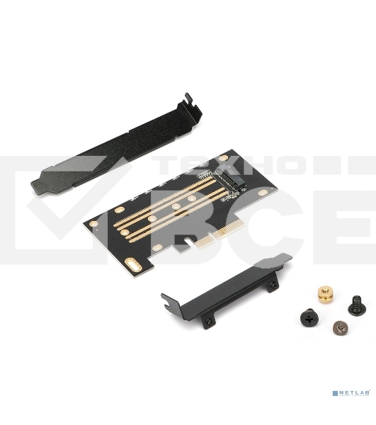 Адаптер Gembird для установки SSD M.2 (NVMe) в разъем PCI-e MF-PCIE-NVME