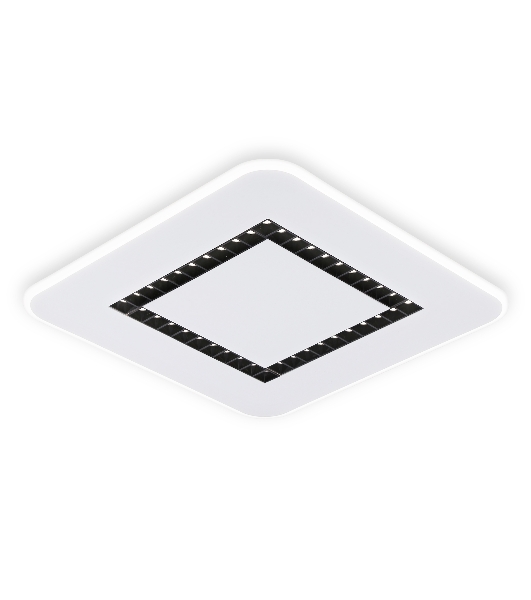 Светильник Ambrella light FL51415 WH белый 3000K/4200K/6400K 68W 488*488*40 (ПДУ ИК)