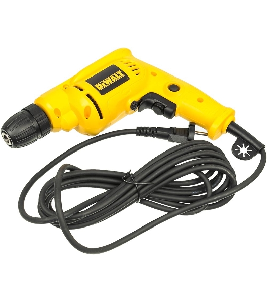 Дрель DeWalt DWD014S-QS, 550 Вт, сетевая, безударная