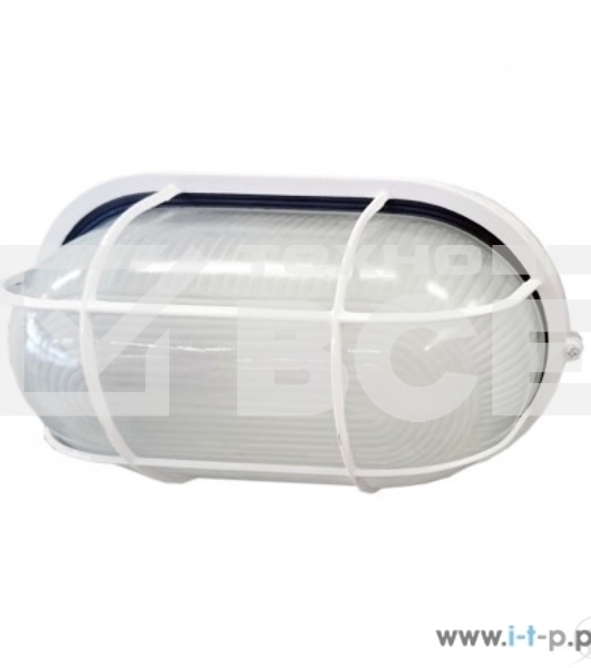 Светильник Iek LNPP0-1202-1-100-K01 НПП1202 белый/овал с реш. 100Вт IP54 ИЭК