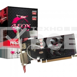 Видеокарта AFOX R5 230 1GB DDR3 64Bit, LP Single Fan AFR5230-1024D3L5