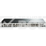 Коммутатор D-Link DGS-1510-52X/A2A Настраиваемый стекируемый коммутатор SmartPro уровня 2+ с 48 портами 10/100/1000Base-T и 4 портами 10GBase-X SFP+, фото 1
