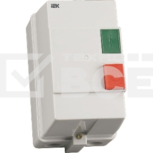 Контактор КМИ-22560 25А 380В/АС3 IP54 ИЭК KKM26-025-380-00