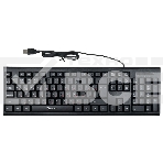 Клавиатура Oklick 120M проводная, USB, черный, фото2