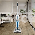 Пылесос вертикальный паровой Kitfort KT-556 белый, питание от сети, 1700 Вт, уборка сухая/паром, пылесборник 0.4 л, фото8