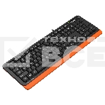 Клавиатура A4Tech Fstyler FKS10 проводная, USB, черный/оранжевый, фото7