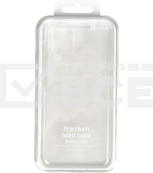 Чехол (клип-кейс) Samsung для Samsung Galaxy A22 LTE Wits Premium Hard Case прозрачный (GP-FPA225WSATR)