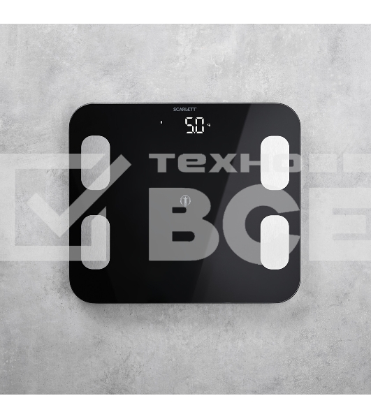 Весы Scarlett SC-BS33ED46 (черный)