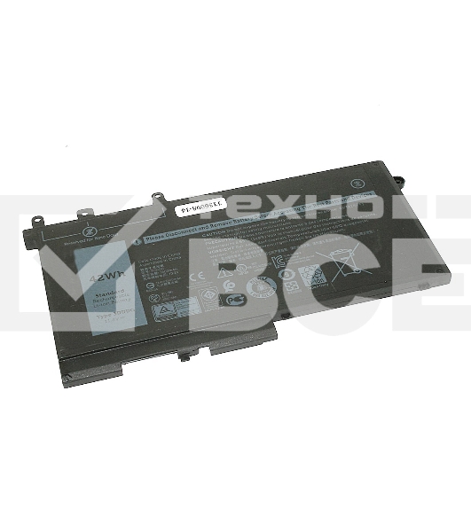 Аккумуляторная батарея для ноутбука Dell 5280 5490 11.4V 4254mAh 4YFVG
