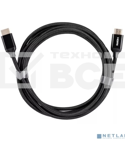 Кабель iOpen HDMI 19M/M ver 2.0, 3М, (light) ACG520BM-3.0
