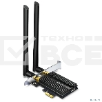 Адаптер 11AX 3000Mbps dual-band PCI-E adapter, 2402Mbps at 5G and 574Mbps at 2.4G, support Bluetooth 5.0, WPA2 encryption, two external Antennas., фото2