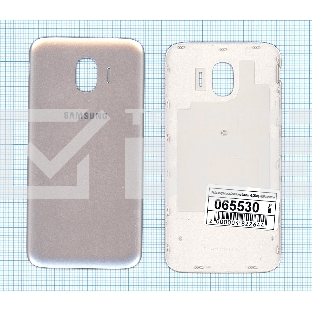 Задняя крышка для Samsung Galaxy J2 (2018) SM-J250F золотая