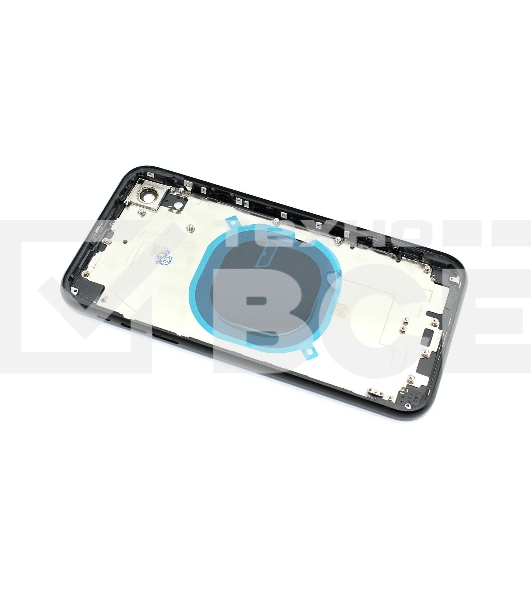 Задняя крышка (корпус) в сборе с рамкой для Apple iPhone XR черный