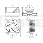 Кулер ID-Cooling FROZN A410 ARGB черный 120мм алюминий+медь 2000rpm 30db 4-pin 220W 152мм, фото9