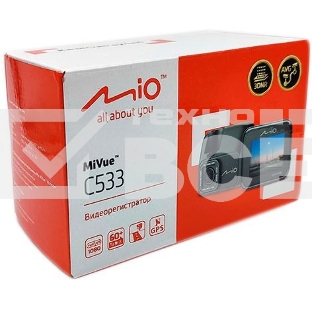 Видеорегистратор Mio MiVue C533 черный 2Mpix 1080x1920 1080p 150гр. GPS
