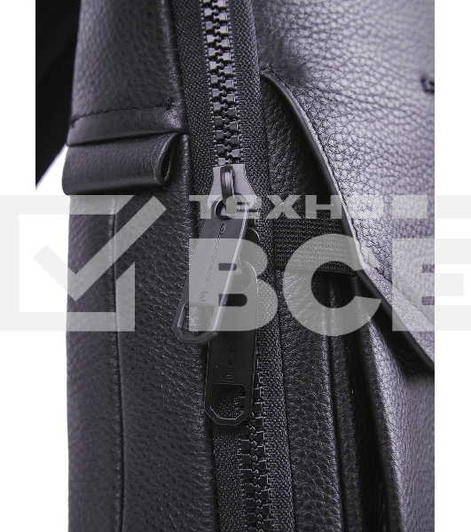 Рюкзак слинг мужской Piquadro Than CA6616S135/N черный кожа