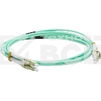 Патч-корд LANMASTER LAN-2LC-2LC/OM3-1.0 2x50/125 OM3 LC дуплекс-LC дуплекс 1м LSZH голубой, фото 1