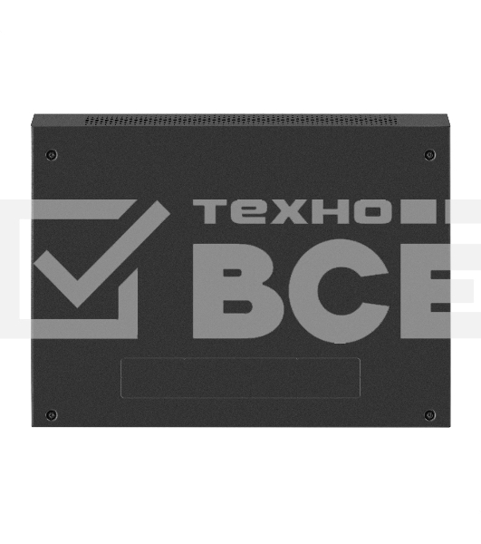 Шкаф телекоммуникационный 19' настенный 6U ExeGate EC-WM-6U.450.M.BLACK (19', 6U, 600x450x370мм (ШхГхВ), передняя дверь металл, съемные боковые панели, пыле- и влагозащита IP23, черный RAL 9004)