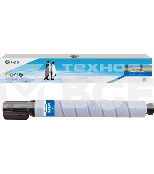 Картридж лазерный G&G GG-CEXV49C C-EXV49 C голубой (19000стр.) для Canon imageRUNNER ADVANCE C3020/C3320/C3320F/C3320L/C3325