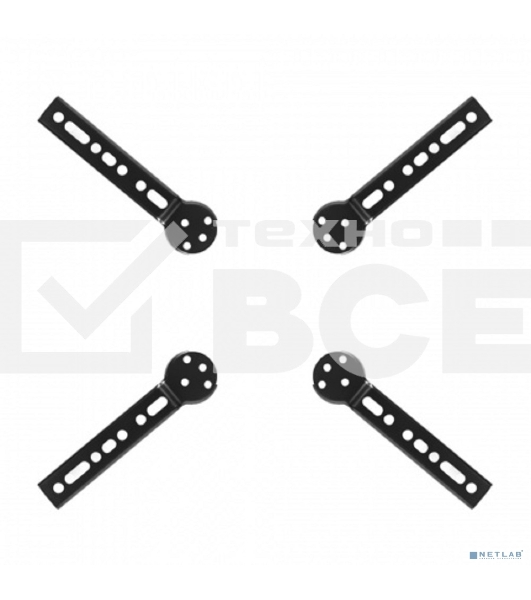 Удлинитель для кронштейнов Kromax ADAPTER-400, аксессуар, расширение до VESA 200/300*200/300/400*200/400*300/400 мм, max 35 кг