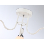 Светильник Ambrella light TR303302/3 WH/CH/FR белый/хром/белый матовый E27*3 max 60W D600*270, фото5