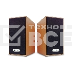 Колонки CBR CMS 635, Wooden, 3.0 W*2, USB , фото 1