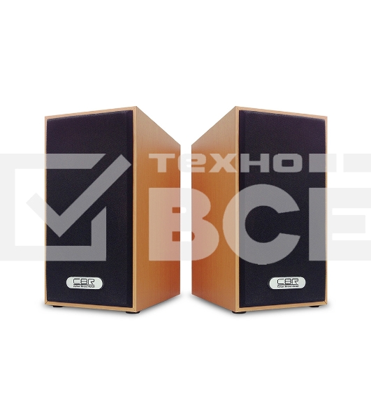 Колонки CBR CMS 635, Wooden, 3.0 W*2, USB 