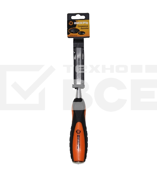 Стамеска-долото 16 мм 2 комп.усиленная рукоятка CrV