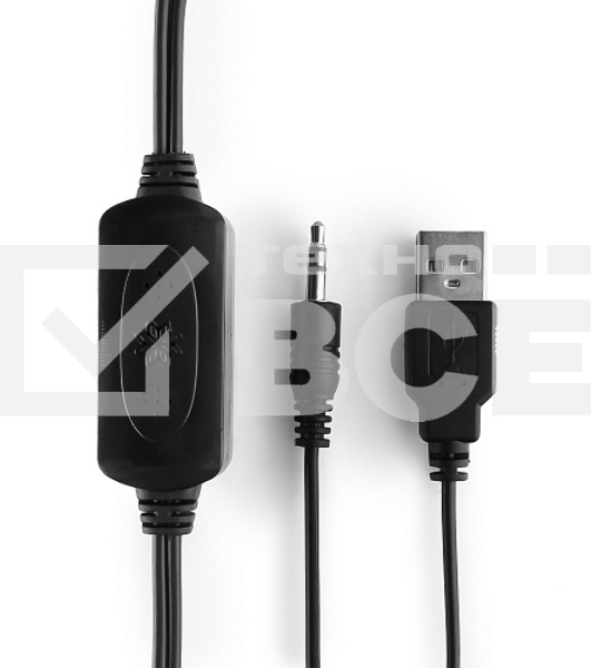Колонки Акустич. система 2.0 Gembird SPK-105, черный, 5 Вт, регулятор громкости, USB-питание