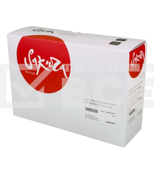 Картридж Sakura 106R02308 для Xerox Workcentre 3315, черный, 2300 к.