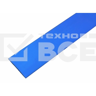 Термоусаживаемая трубка Rexant 35,0/17,5 мм, синяя, упаковка 10 шт. по 1 м