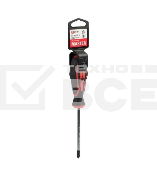 Отвертка PH2х100мм Master Basic EKF ph-2-100-mas
