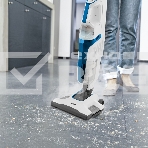 Пылесос вертикальный паровой Kitfort KT-556 белый, питание от сети, 1700 Вт, уборка сухая/паром, пылесборник 0.4 л, фото7