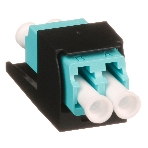 Адаптер Panduit CMDSAQLCZBL проходн. Mini-ComLC дупл. 50/125 OM3 черный, фото3