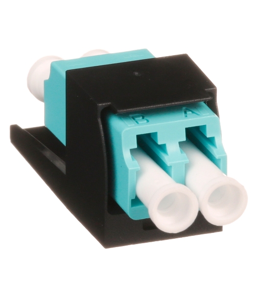 Адаптер Panduit CMDSAQLCZBL проходн. Mini-ComLC дупл. 50/125 OM3 черный